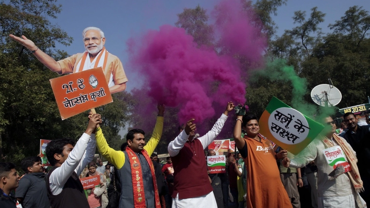 BJP Achieves Historic Win in New Delhi State Elections, Ending 27-Year Drought