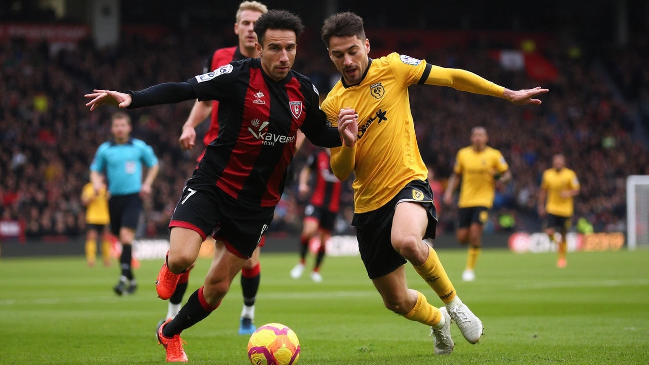 Wolves Triumph Over 10-Man Bournemouth With Cunha's Decisive Goal