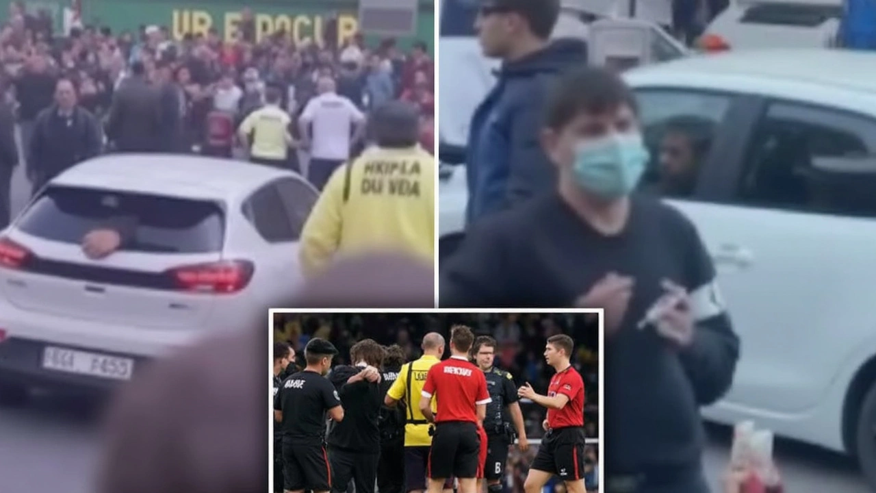 Espanyol vs Barcelona Derby Briefly Stopped After Car Crashes Into Fans Outside RCDE Stadium