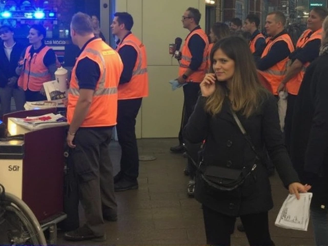 Fire Alarm Triggers Rush Hour Chaos at London Kings Cross Station