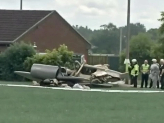 WW2 Spitfire Crash Claims RAF Pilot During Battle of Britain Memorial Flight