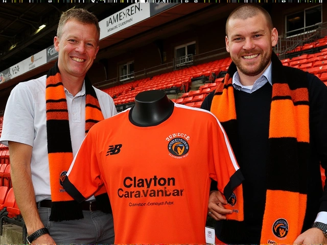 Dundee United Signs Clayton Caravan Park as Official Training Wear Sponsor for 2025/26