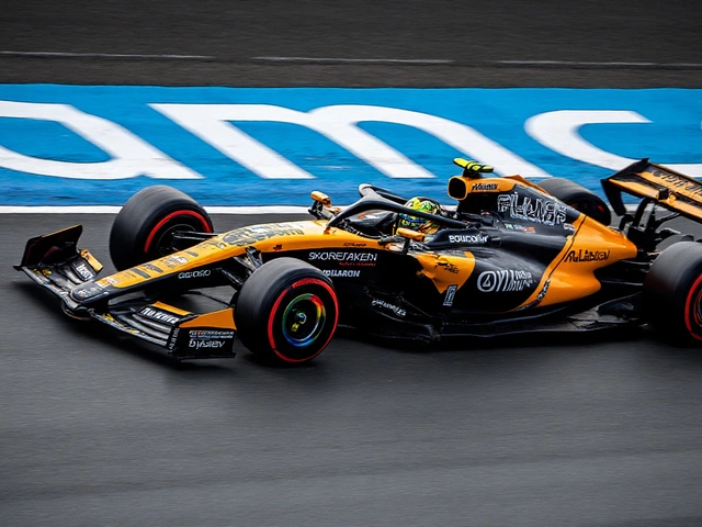 McLaren set the pace as Norris tops both Friday sessions at wild Zandvoort