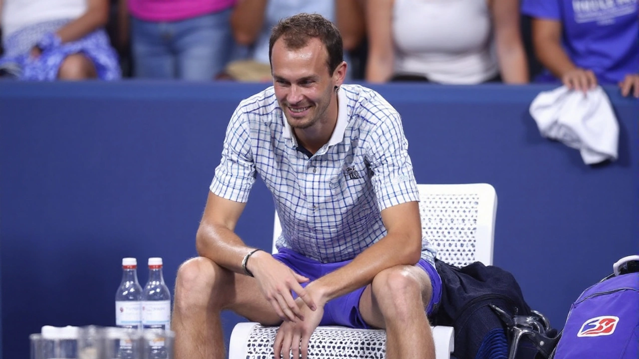 US Open 2025: Medvedev's shock exit, racket smash, and fallout after straight-sets loss to Bonzi